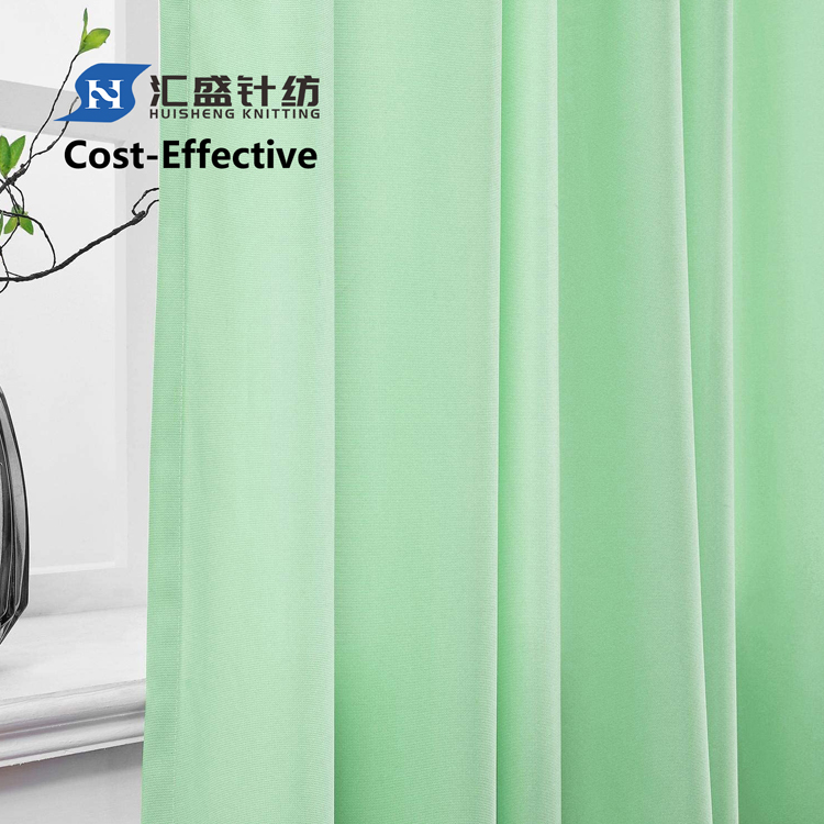 Bán nóng 100% Polyester ngọn lửa chống cháy bệnh viện y tế đầu giường rèm hình khối